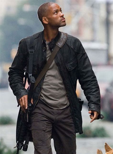 i am legend jacket replica|Will Smith I Am Legend Black Leather Jacket – Edison Jacket.